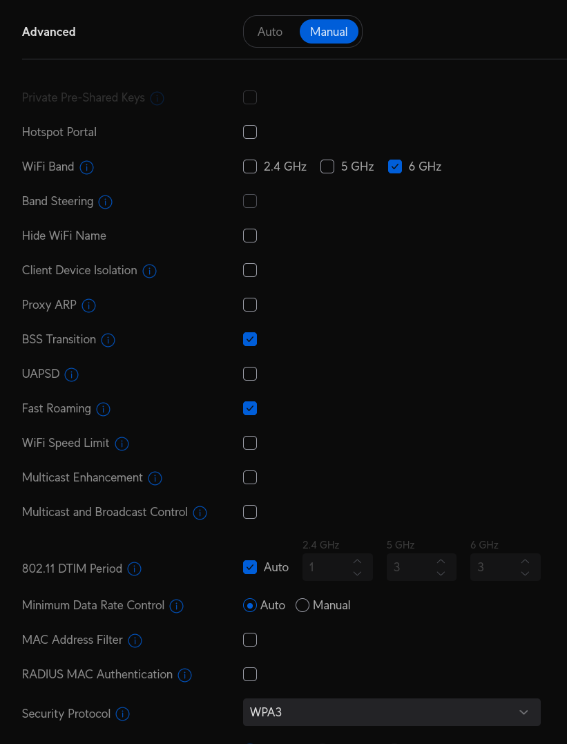 unifi wifi config